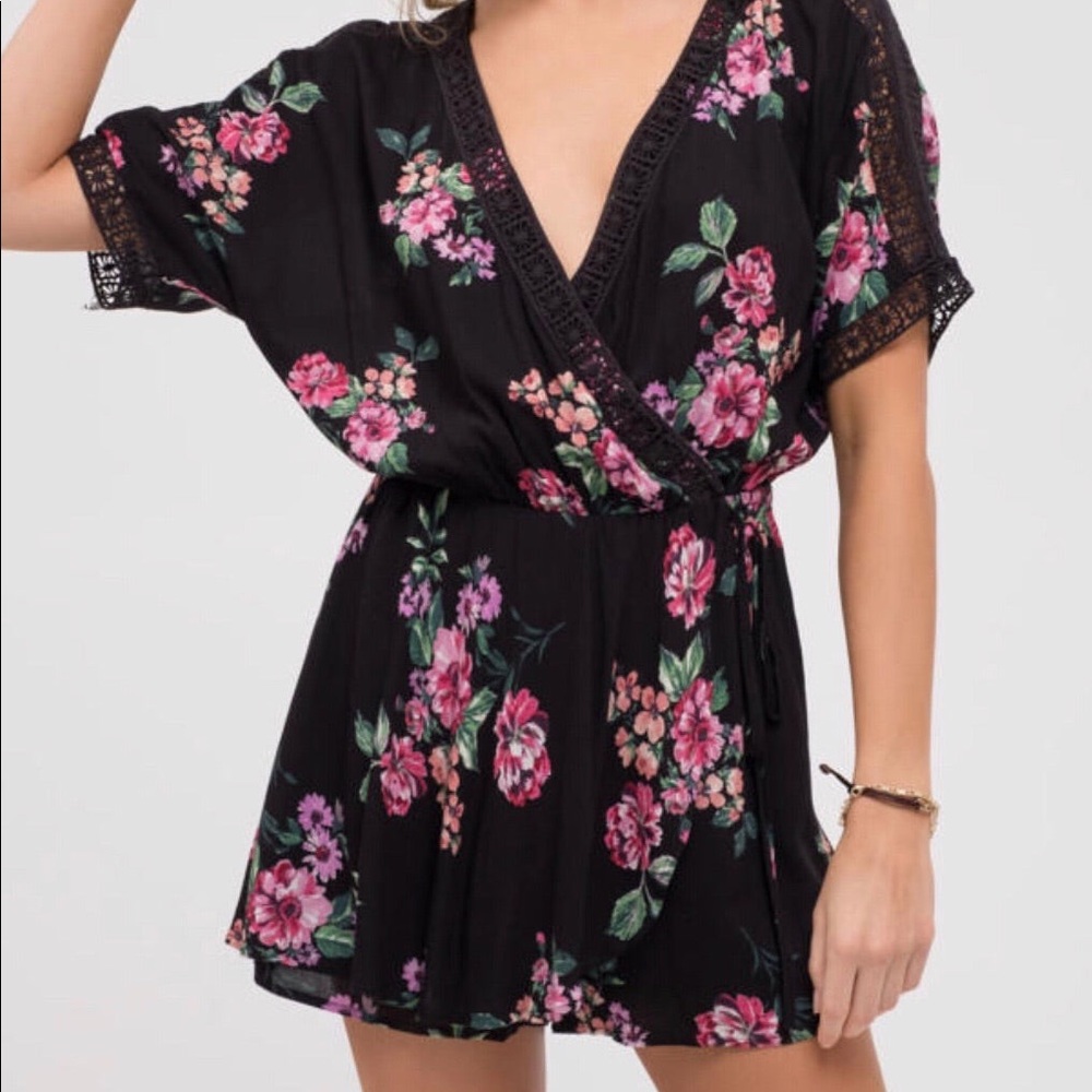 Floral Romper